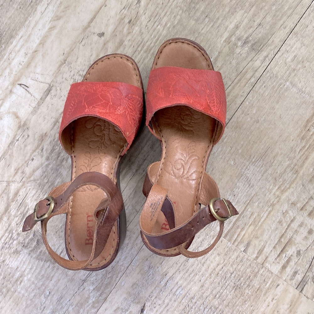 Born high heel sandals